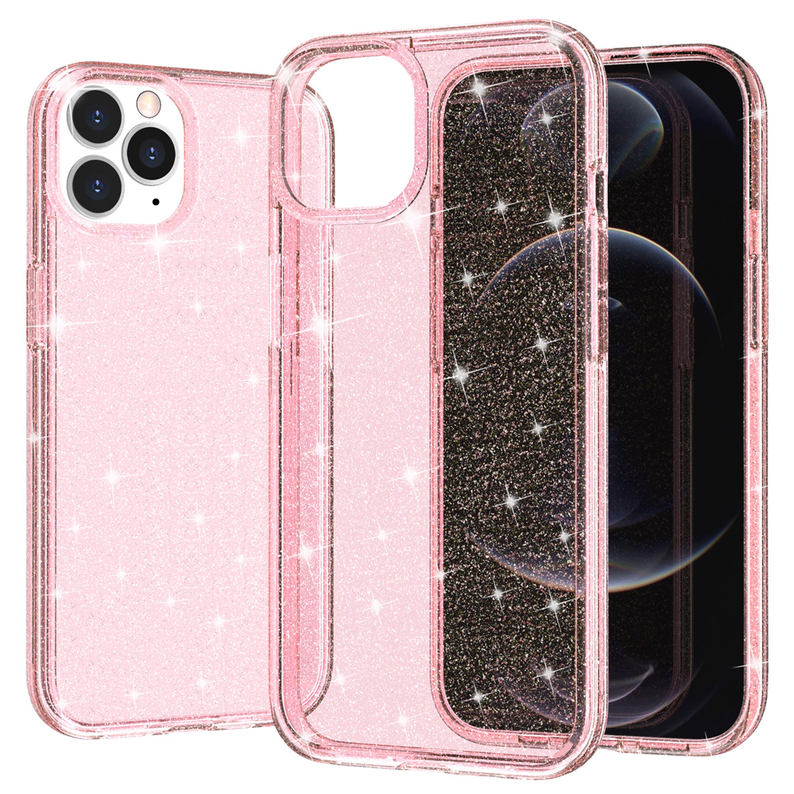 iPhone 14 Pro  Magnetic attraction shiny transparency Phone Case