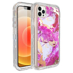 iPhone 13 Pro Anti-Shock Durable Protective TPU Heavy Duty Marble Clear case