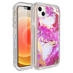 Clear Case for iPhone 13 Anti-Shock Durable Protective TPU Heavy Duty Marble case