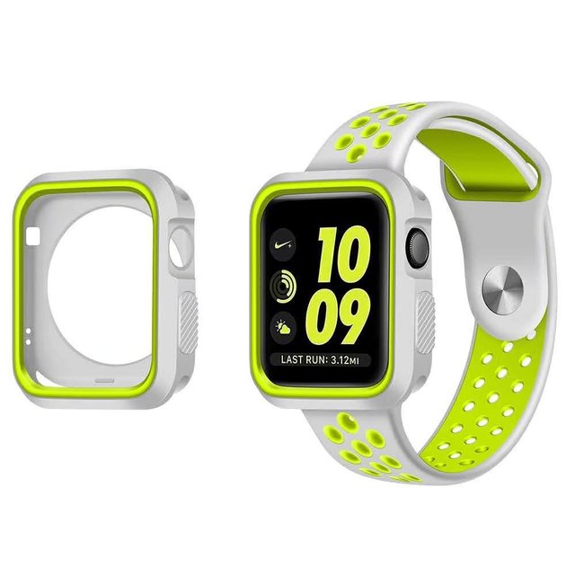 40mm Two color TPU soft case for Apple Watch  Series SE/6/5/4