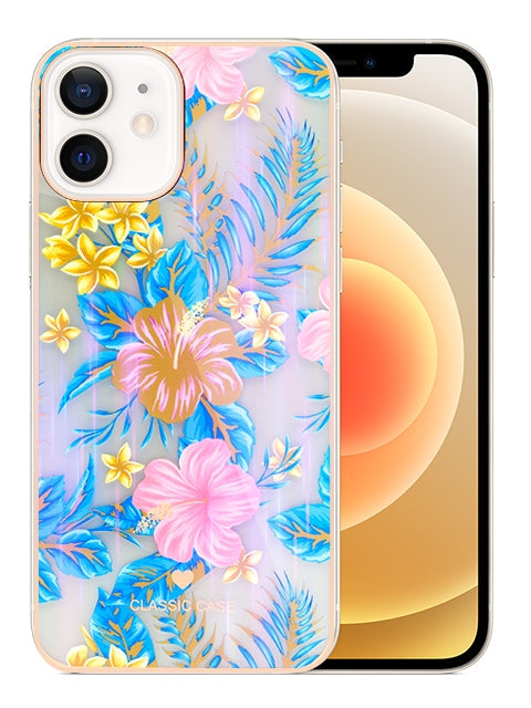 TPU painted fashion flower case for iPhone 11(6.1")