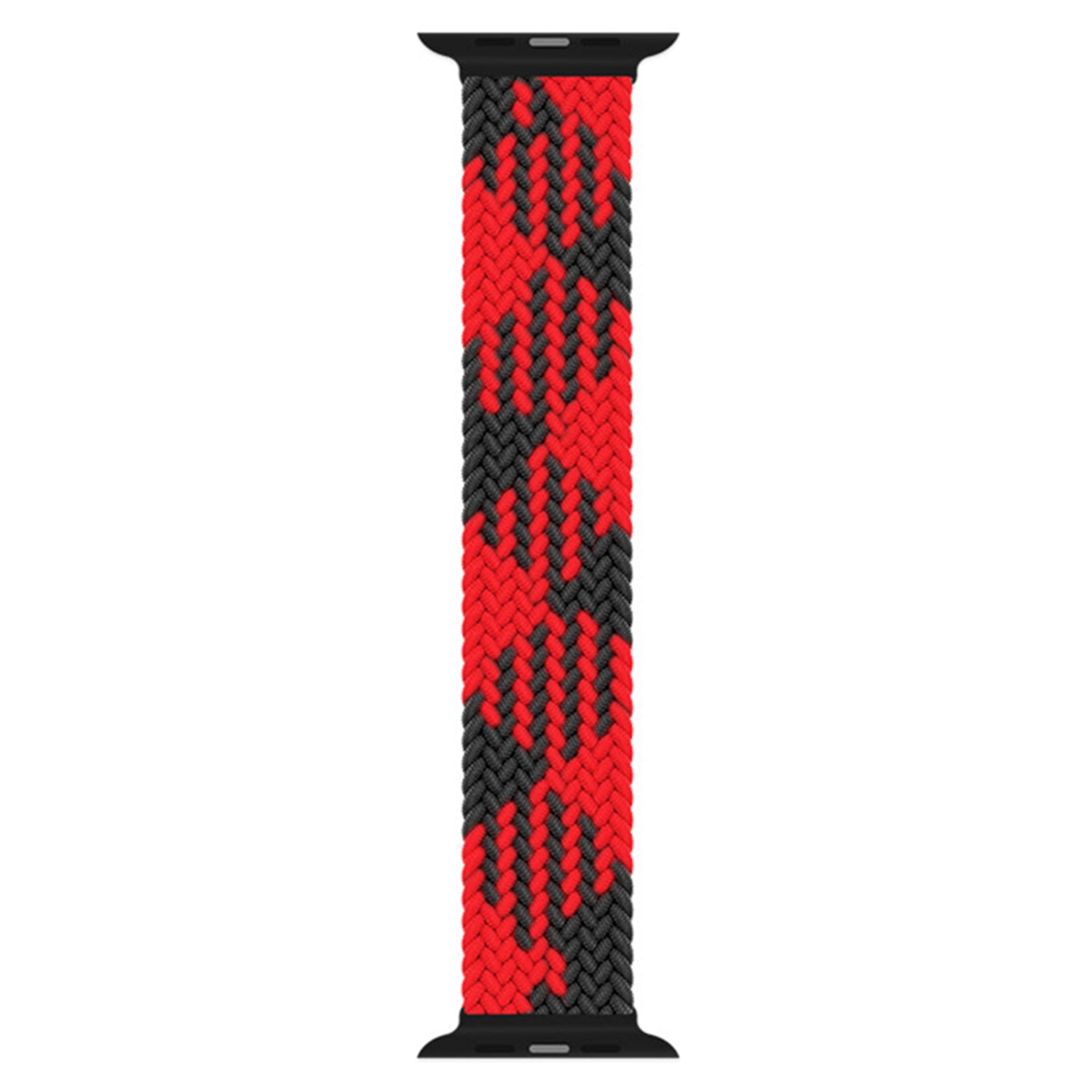 42/44/45mm Twister Braided Solo Loop Fabric Nylon Strap for i-Watch Series 7/6/5/4/3/2/1
