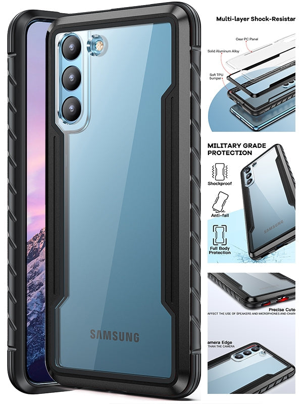 Samsung Galaxy S23 Plus Color bumper full body heavy protection design case