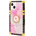 iPhone 13 mini TPU Luxury Black Butterfly Case with Kickstand