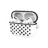 Two-color protective cover soft silicone ear cover dust and rain proof earphone storage box with hook, suitable  for AirPods Pro