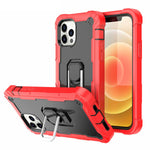iPhone 12 ProMax (6.7") Full azimuth protection hardware bracket silicone case