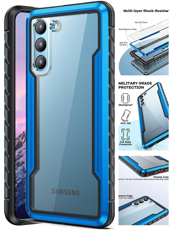 Color bumper full body heavy protection design, suitable for Samsung Galaxy S22 Plus