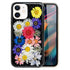 Soft Plastic Fashion Colorful Flowers Design Case for iPhone 12 Mini (5.4")