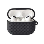 Two-color protective cover soft silicone ear cover dust and rain proof earphone storage box with hook, suitable  for AirPods Pro