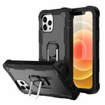 iPhone 12 ProMax (6.7") Full azimuth protection hardware bracket silicone case