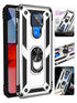 MOTO G Play(2021) Dual Colors Ring Magnetic GPS car mount Phone Holder Case