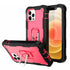 iPhone 12 ProMax (6.7") Full azimuth protection hardware bracket silicone case