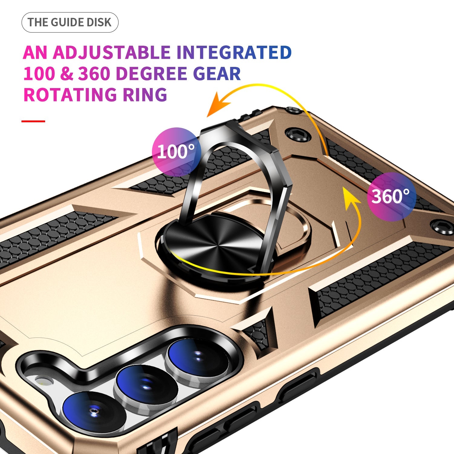 Samsung Galaxy S23 Case Ring Magnetic GPS car mount Phone Holder case