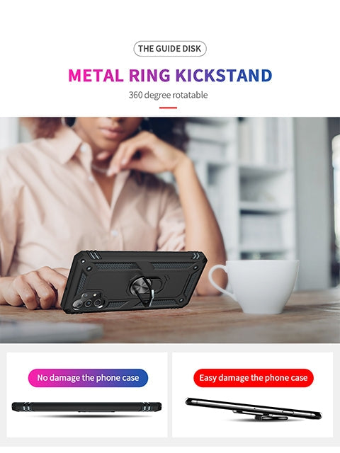 Samsung Galaxy A32(5G) Ring Magnetic GPS car mount Phone Holder Case