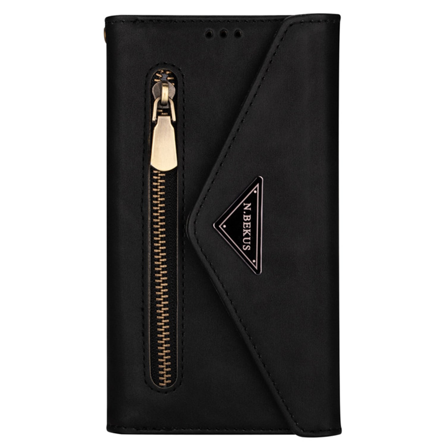 iPhone 12 Mini (5.4") 2 IN 1 Leather Wallet Case with 7 Credit Card Slots