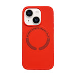 iPhone 14/13 Magnetic Absorption Silicone Protective Shell Case