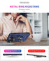 iPhone 14  Pro Dual Colors Ring Magnetic GPS car mount Phone Holder Case
