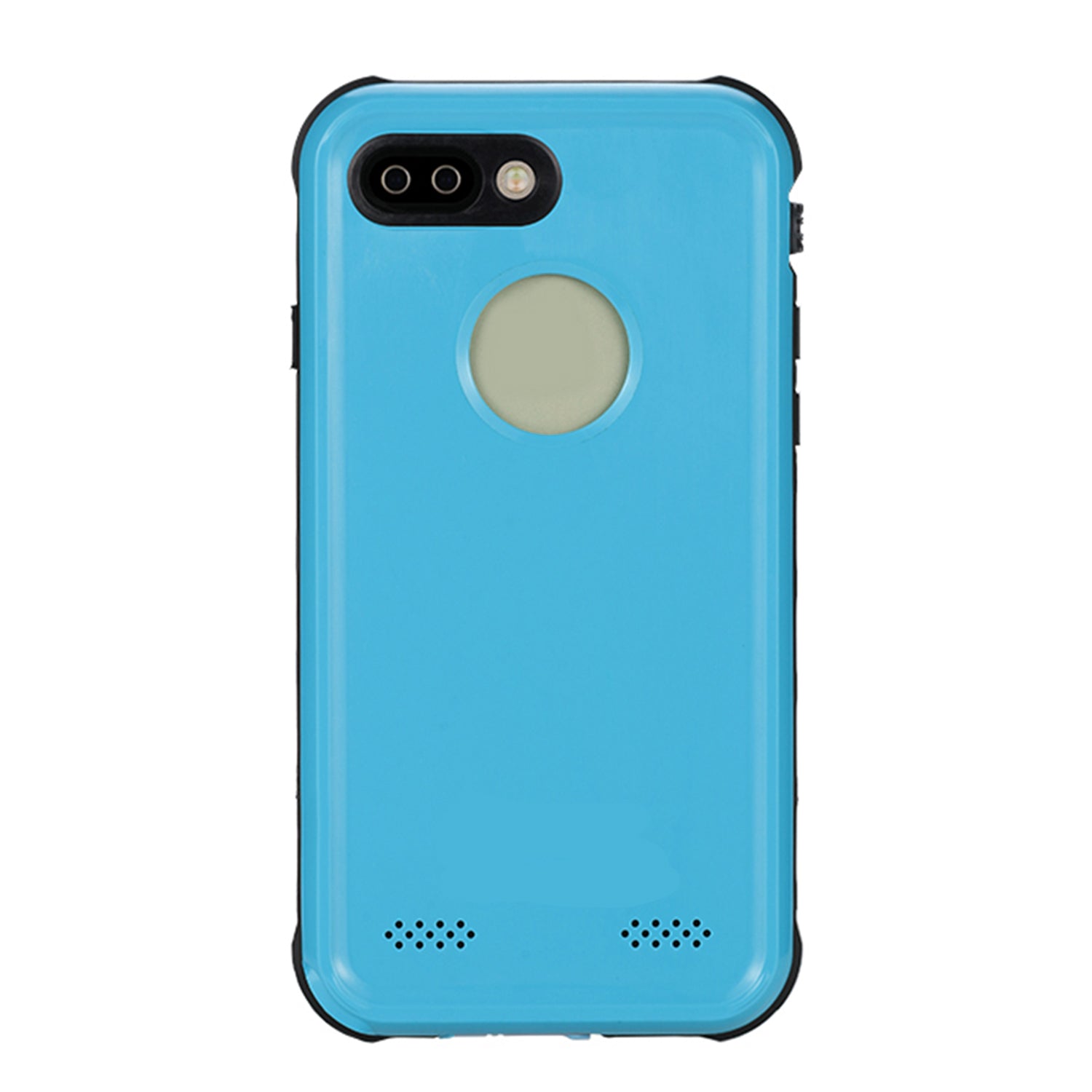 Apple iPhone 8/7 Plus 360 Full Protective Waterproof Case with Built-in Screen Fingerprint Protector
