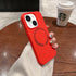 iPhone 14/13 Magnetic Absorption Silicone Protective Shell Case