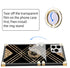 TPU Luxury Blue Stripe Fashion Case with Kickstand for iPhone 13Pro