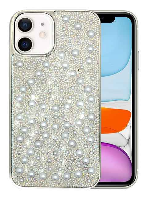 iPhone 12/12Pro(6.1'') Pearl and diamond case