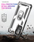 Samsung Galaxy A03s ring magnetic GPS car mount Phone Holder case