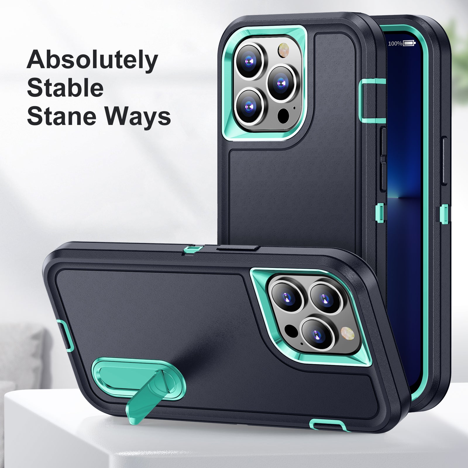 Kickstand anti-dropProtection Case for iPhone 13 Pro