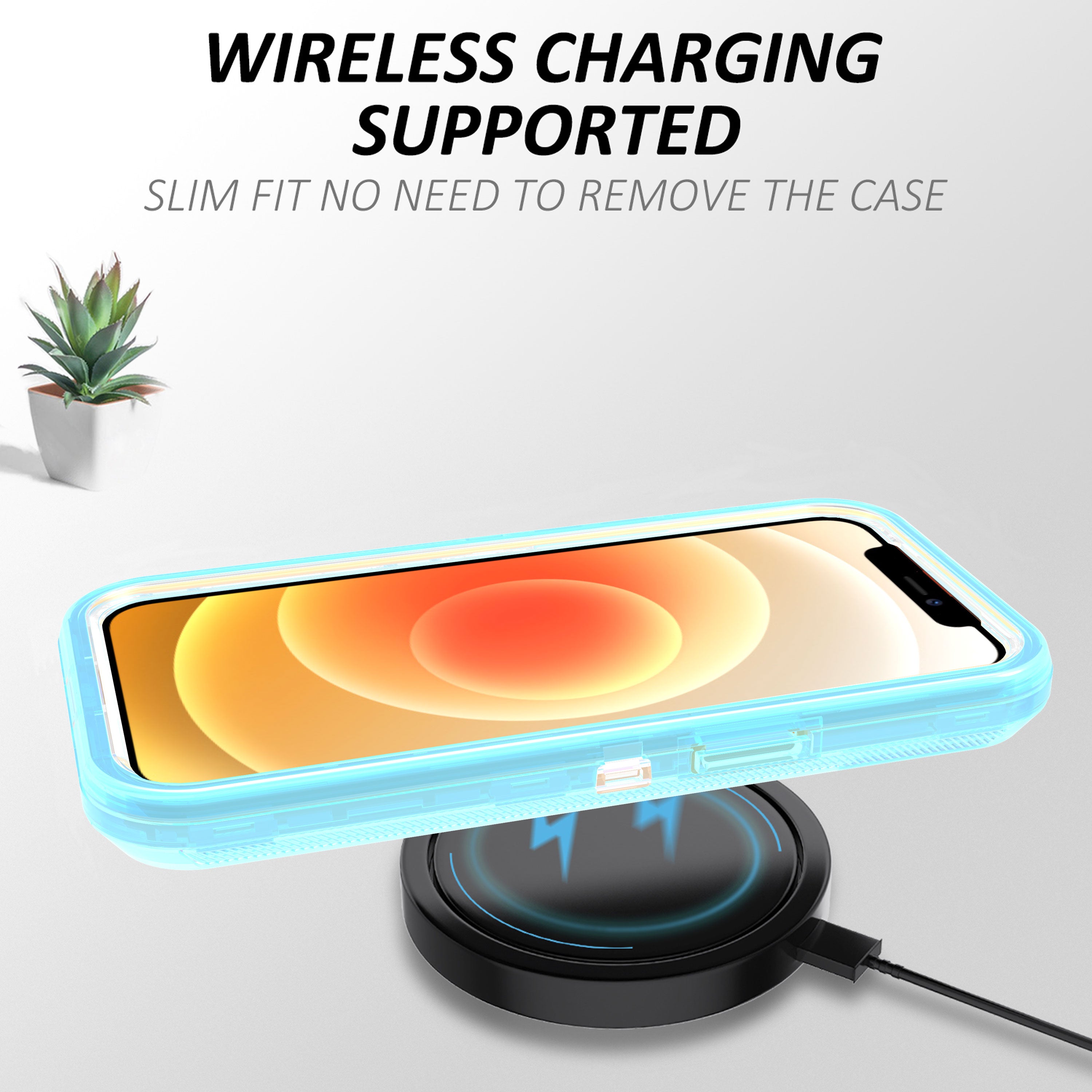 iPhone 13 mini Transparent Full Protection Heavy Case