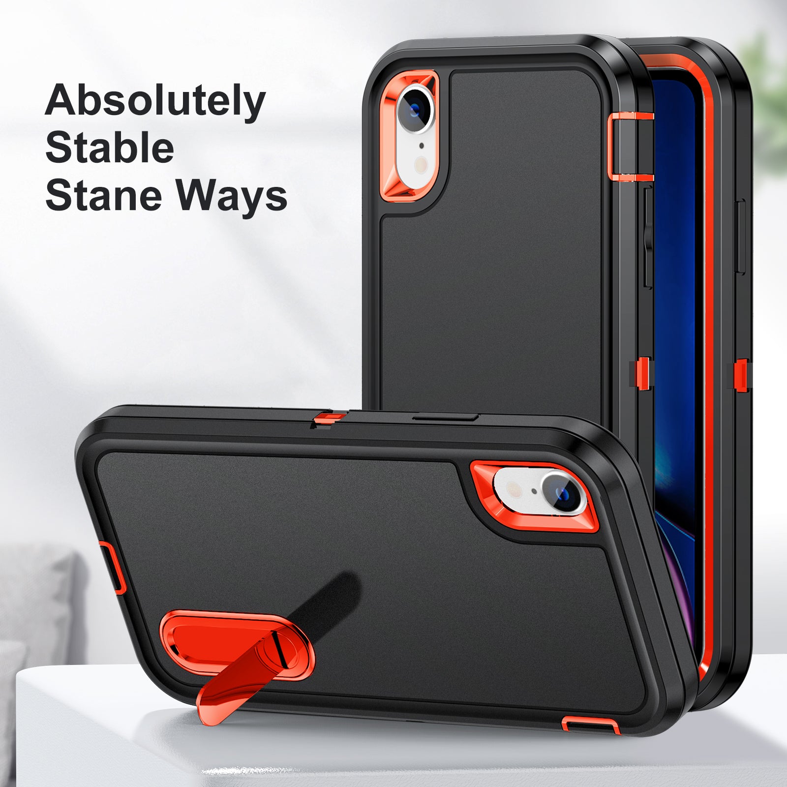 Kickstand anti-dropProtection Case for iPhone XR