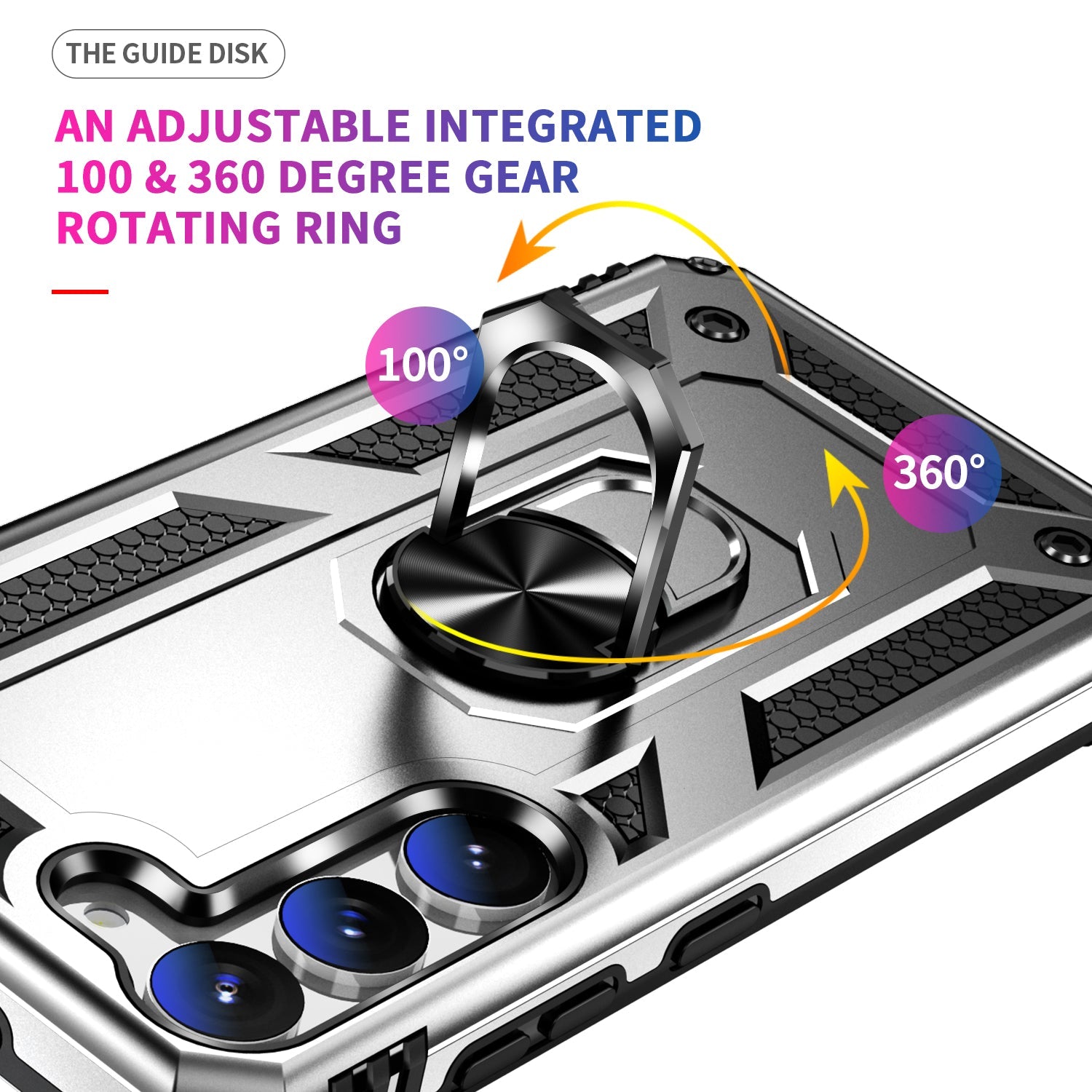 Samsung Galaxy S23 Case Ring Magnetic GPS car mount Phone Holder case