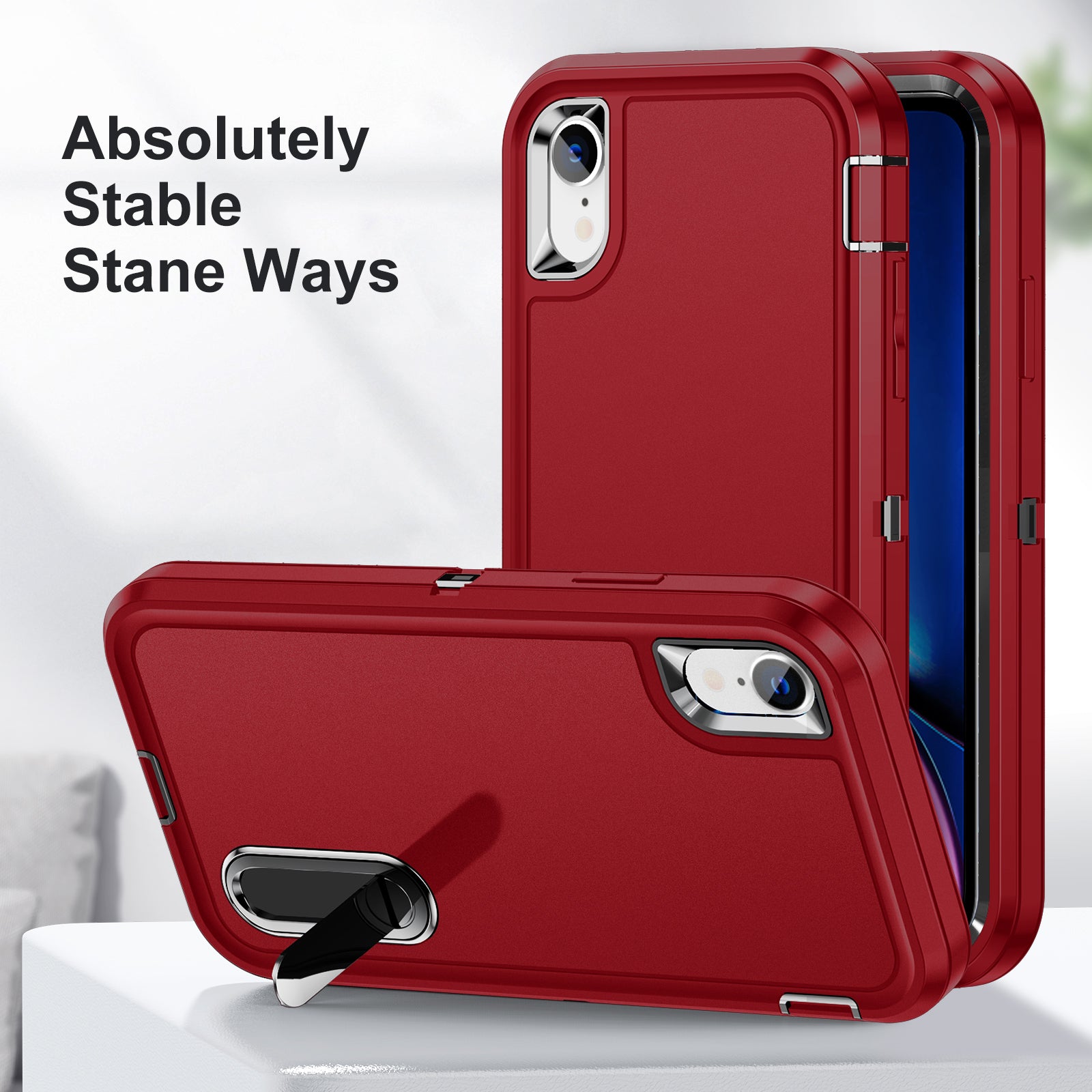 Kickstand anti-dropProtection Case for iPhone XR