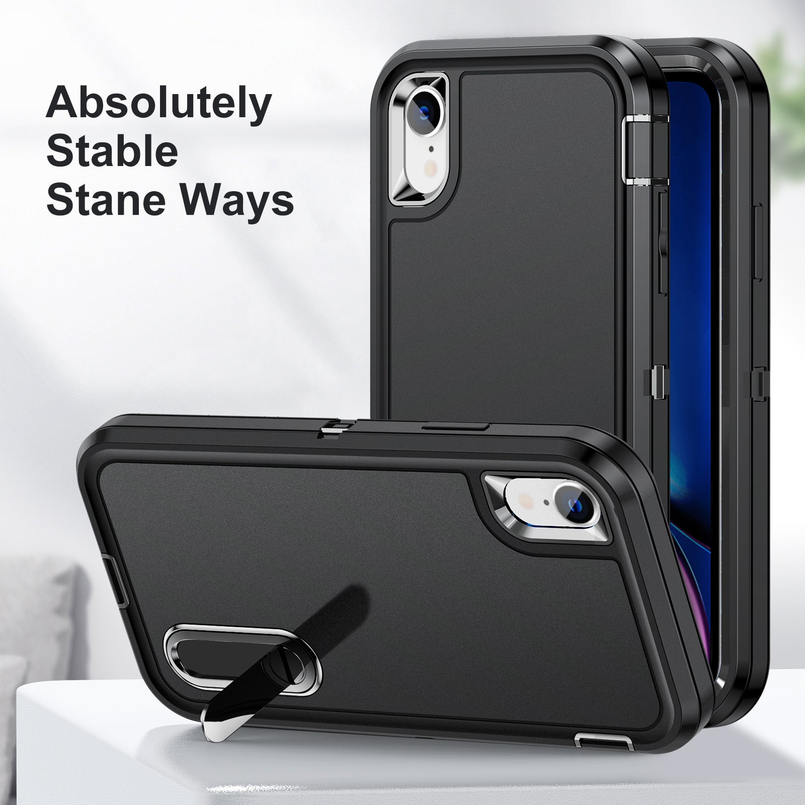 Kickstand anti-dropProtection Case for iPhone XR