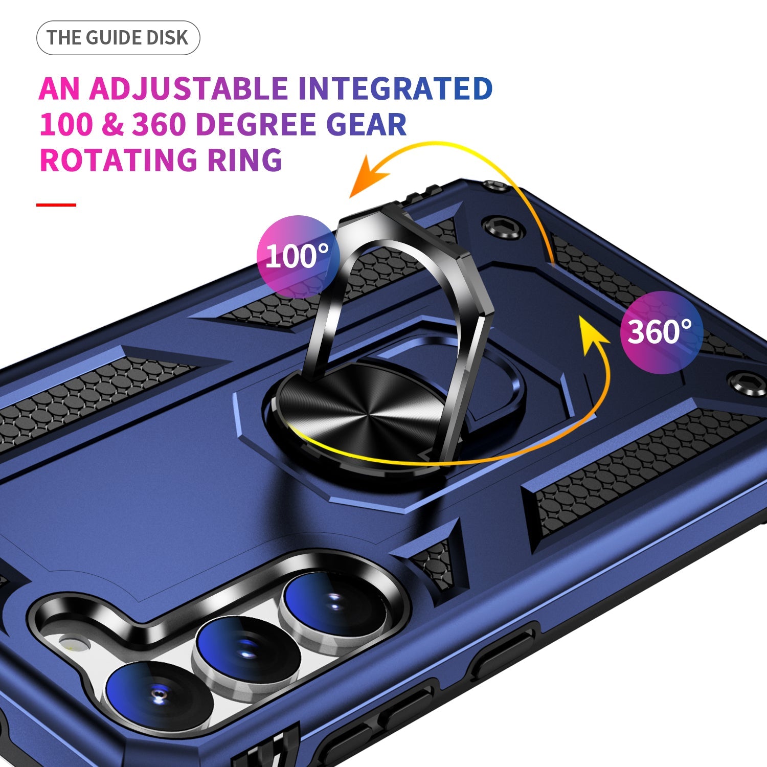 Samsung Galaxy S23 Case Ring Magnetic GPS car mount Phone Holder case