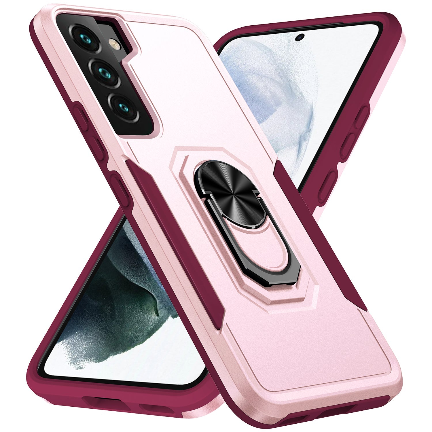 Samsung Galaxy S23 Kickstand fully protected heavy-duty shockproof case