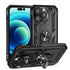 iPhone 14 Pro Max Dual Colors Ring Magnetic GPS car mount Phone Holder Case