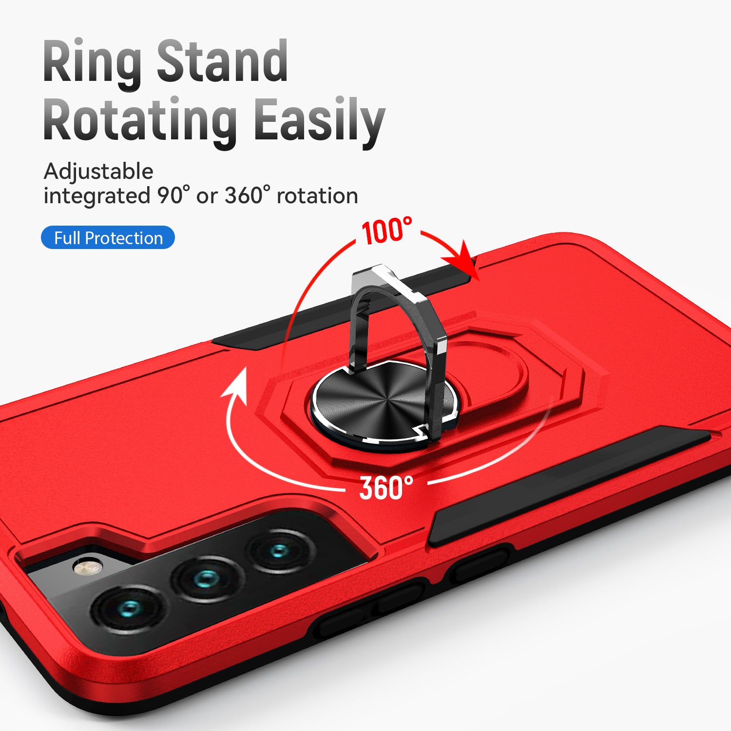 Samsung Galaxy S22 Kickstand fully protected heavy-duty shockproof case