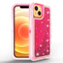 Transparent Floating Glitter Heavy Duty Case  for iPhone 13 mini