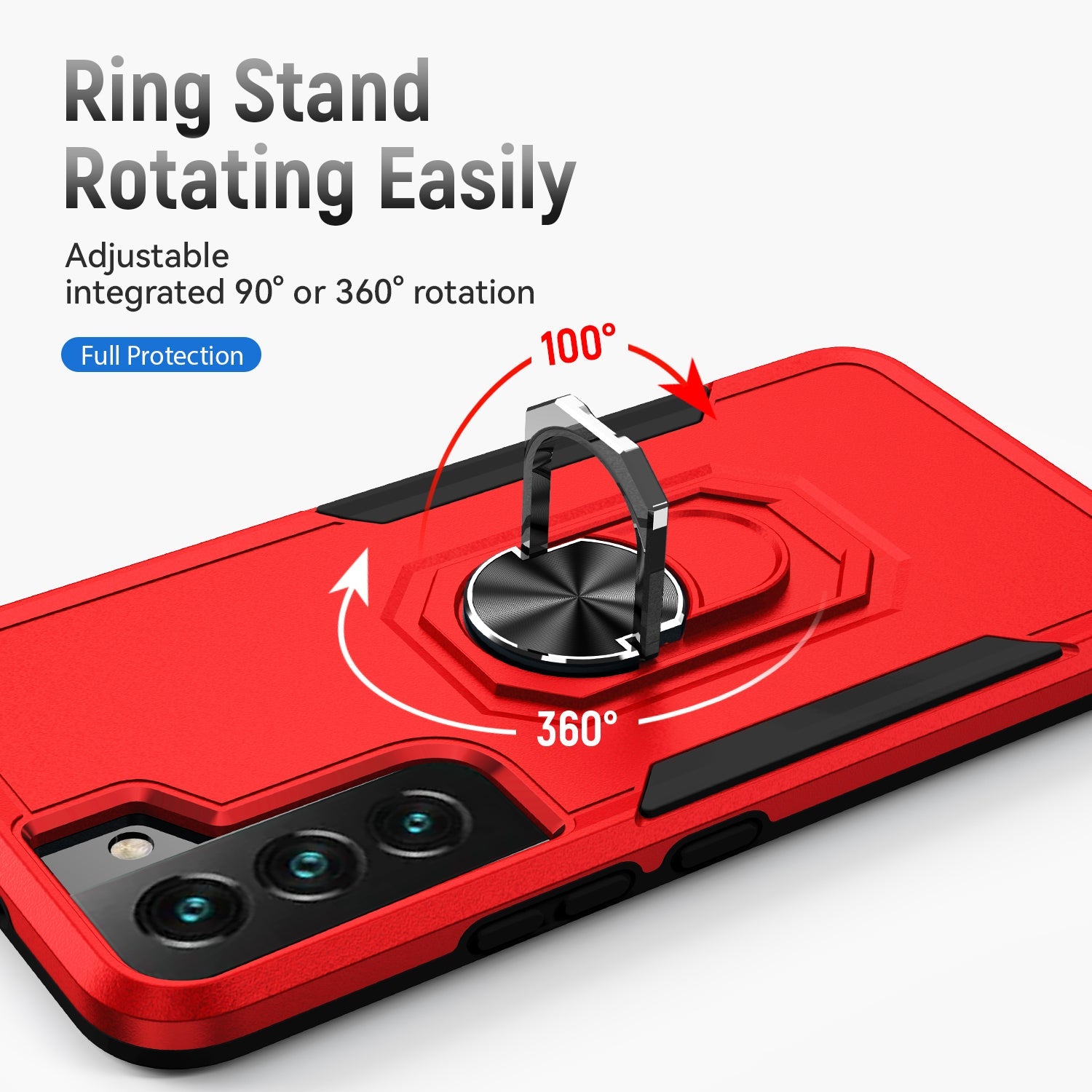 Samsung Galaxy S23 Kickstand fully protected heavy-duty shockproof case