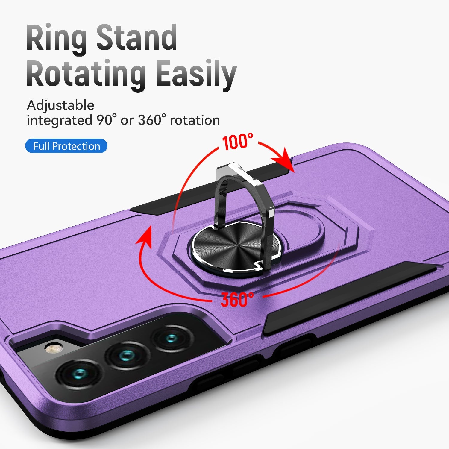 Samsung Galaxy S23 Kickstand fully protected heavy-duty shockproof case