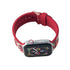 Apple Watch Series 4/3/2/1 with Silver Buckle Rubber Design Colorful Replacement i Watch Bands