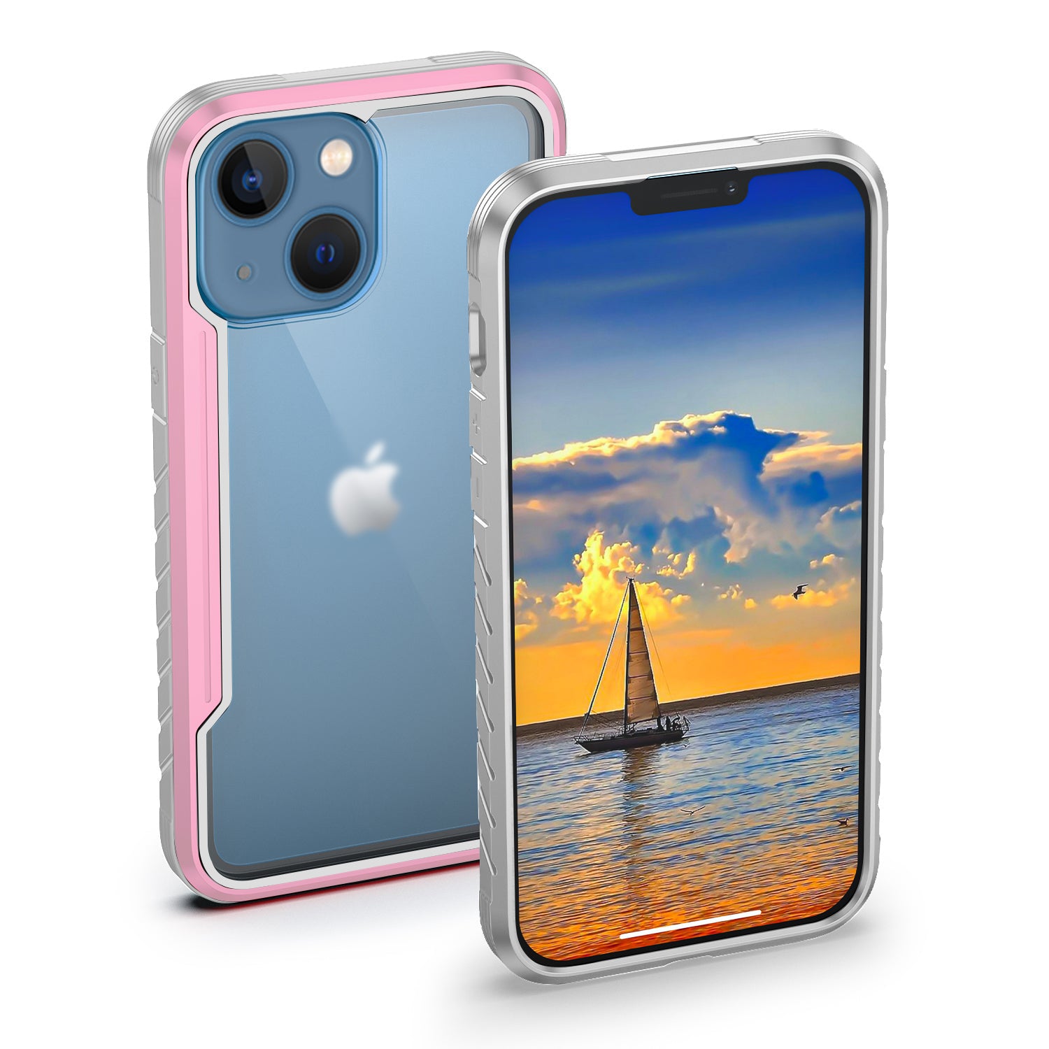 iPhone 13 mini Color bumper full body heavy protection case