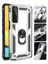 LG Stylo 7(5G) Dual Colors Ring Magnetic GPS car mount Phone Holder case