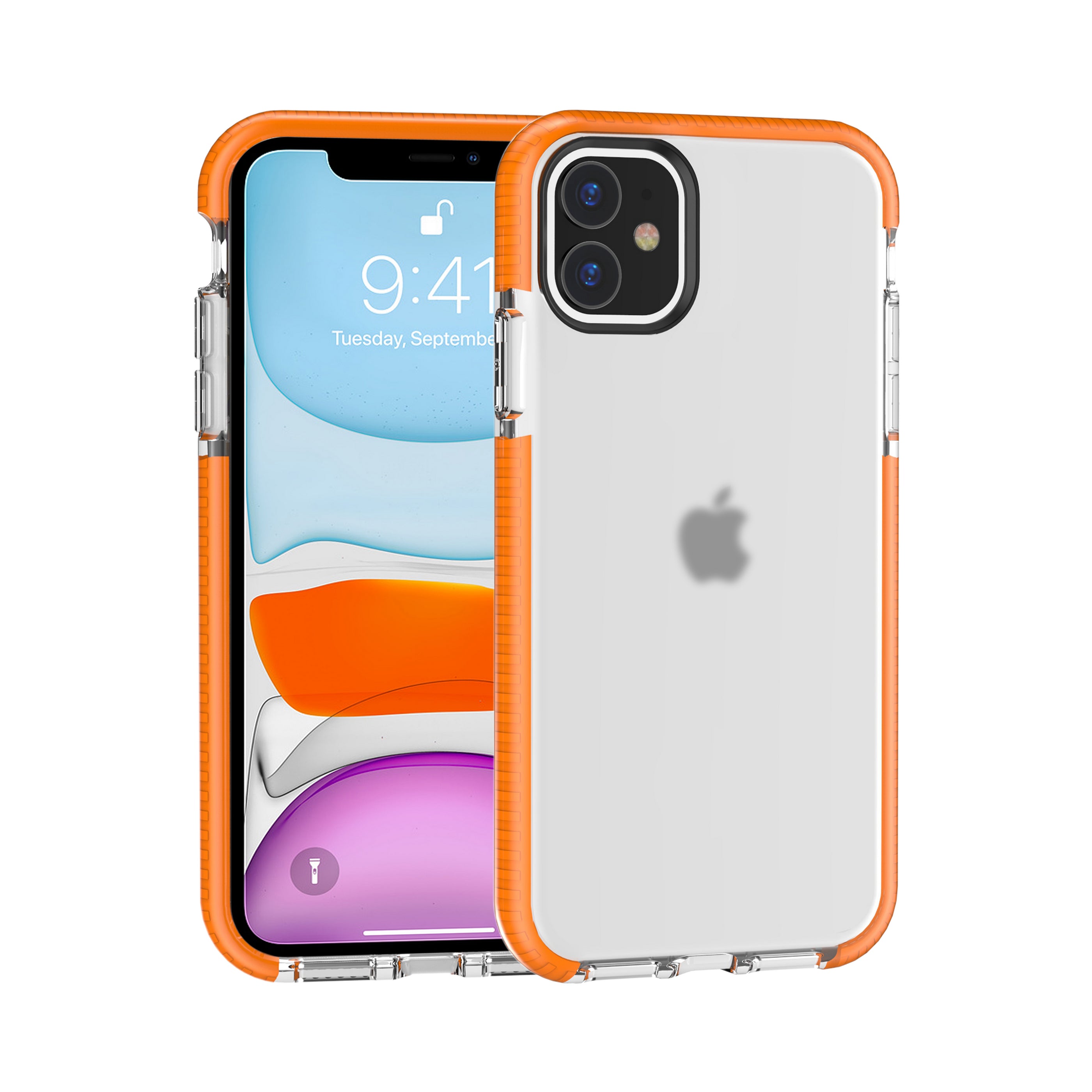 Transparent TPU Shockproof Drop Resistant Case for iPhone 11 (6.1")