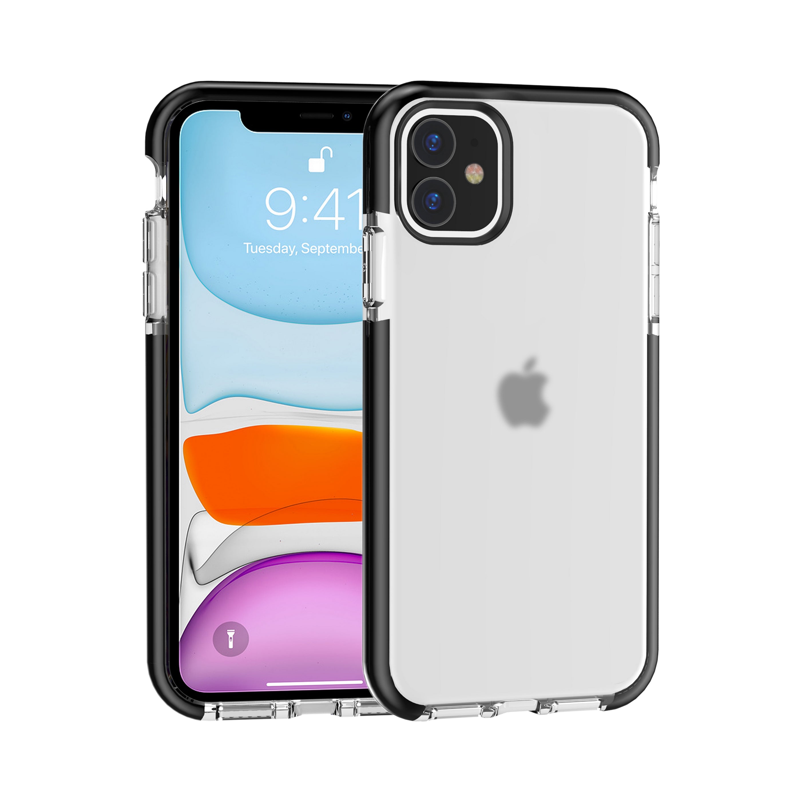 Transparent TPU Shockproof Drop Resistant Case for iPhone 11 (6.1")