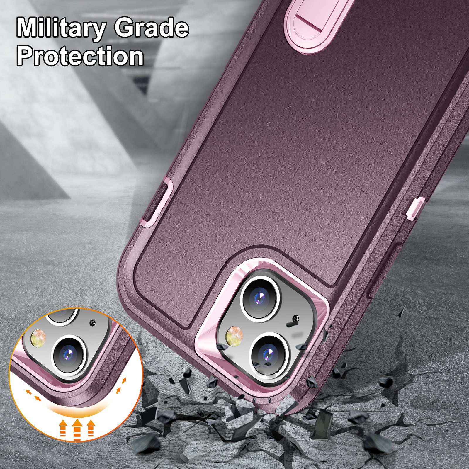 iPhone 13 Kickstand anti-dropProtection Case
