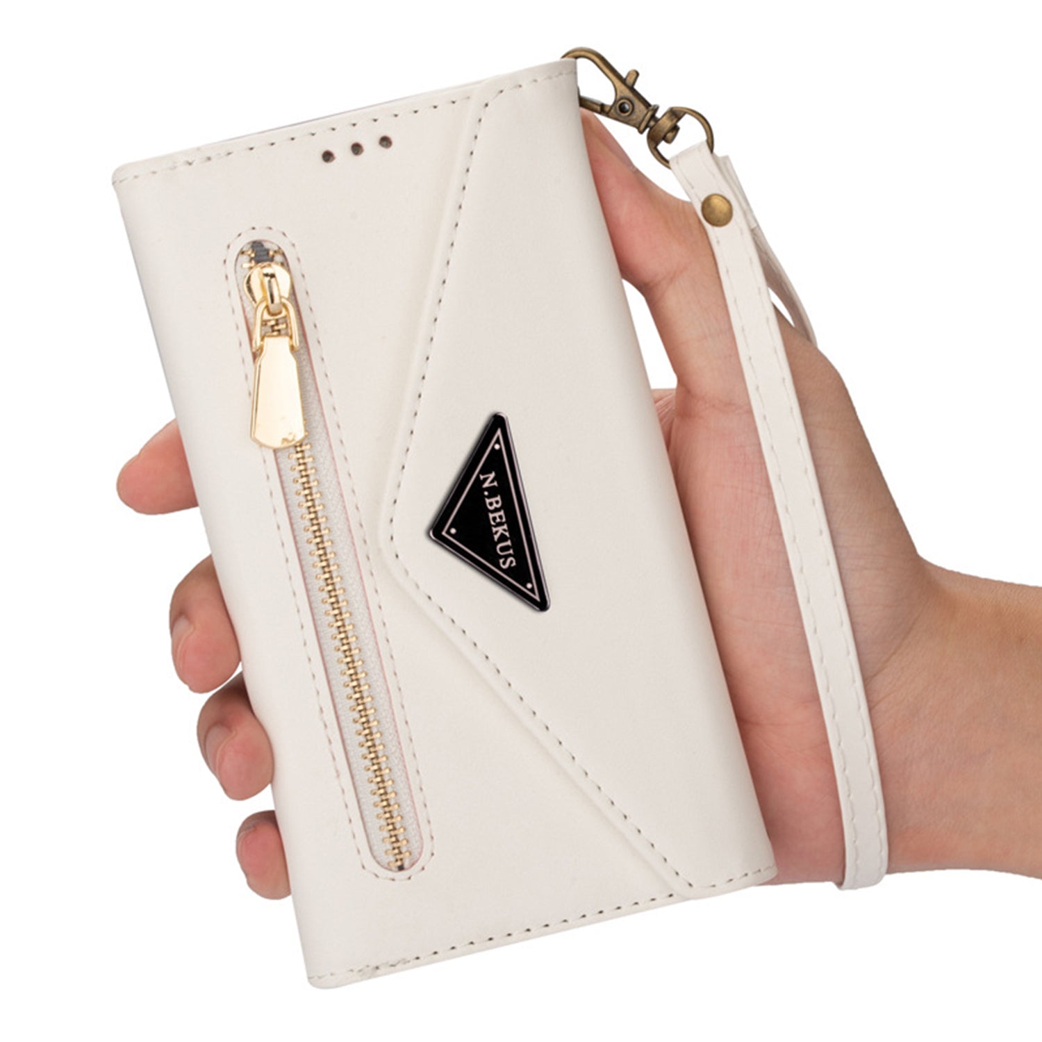 iPhone 12 Mini (5.4") 2 IN 1 Leather Wallet Case with 7 Credit Card Slots