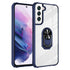 Samsung Galaxy S23 Transparent acrylic material with Magnetic GPS Car Mount Phone Holder Case support on the back