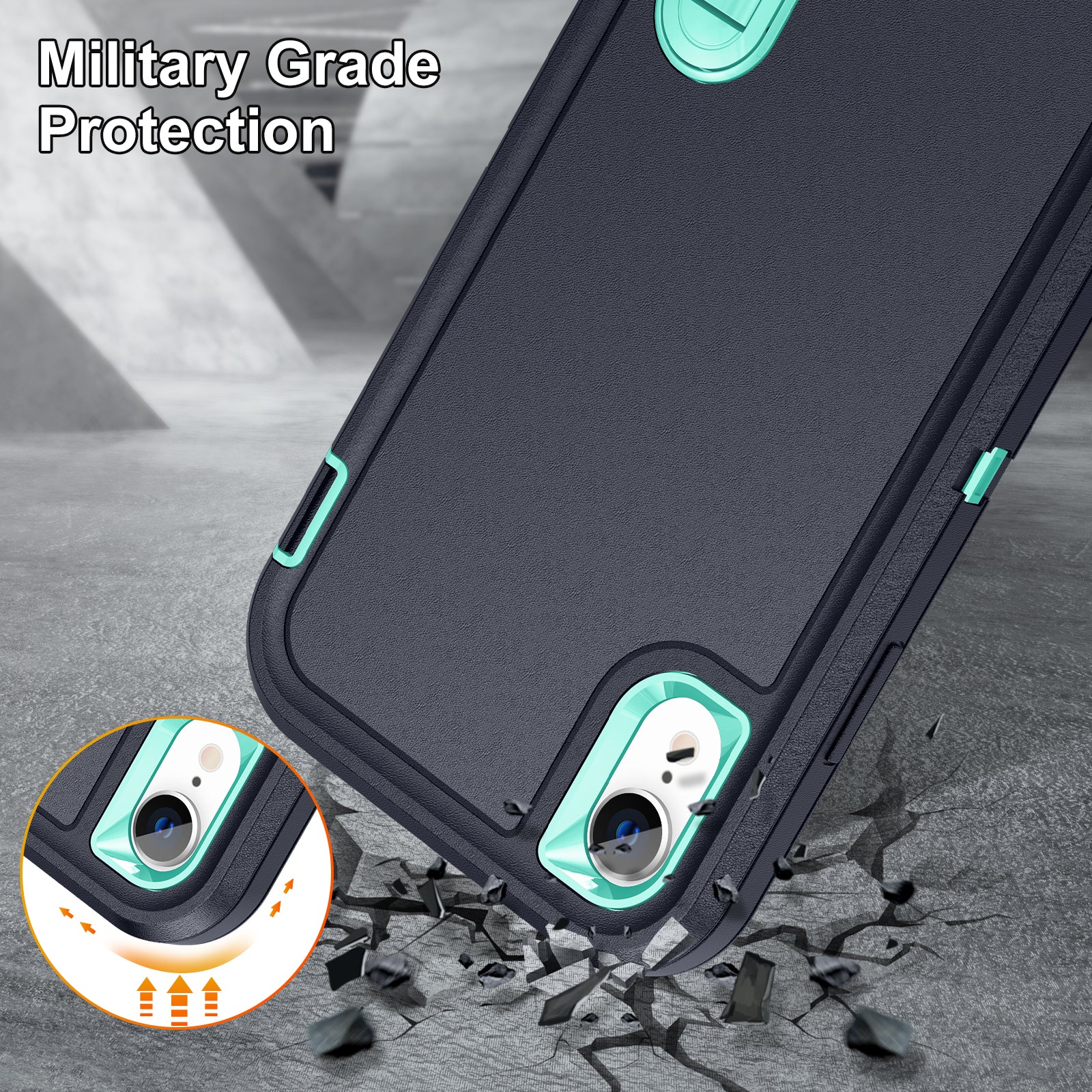 Kickstand anti-dropProtection Case for iPhone XR