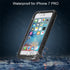 Apple iPhone 8/7 Plus 360 Full Protective Waterproof Case with Built-in Screen Fingerprint Protector