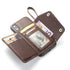 iPhone Xs Max (6.5") 2 in 1 Leather Wallet Case With 9 Credit Card Slots and Removable Back Cover 